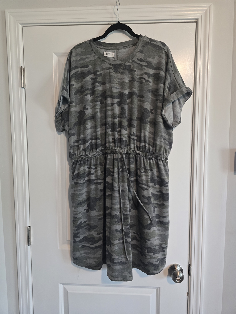 Maurices Gray Heather Crewneck Dress